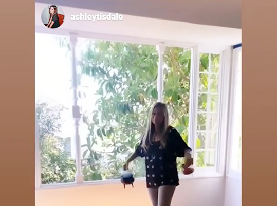 Space Cleansing with Ashley Tisdale